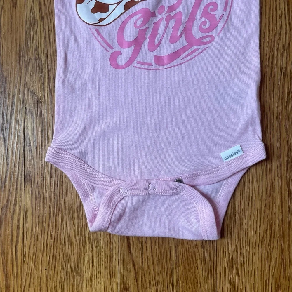 “Lets go girl” onesie cowgirl babygirl bodysuit